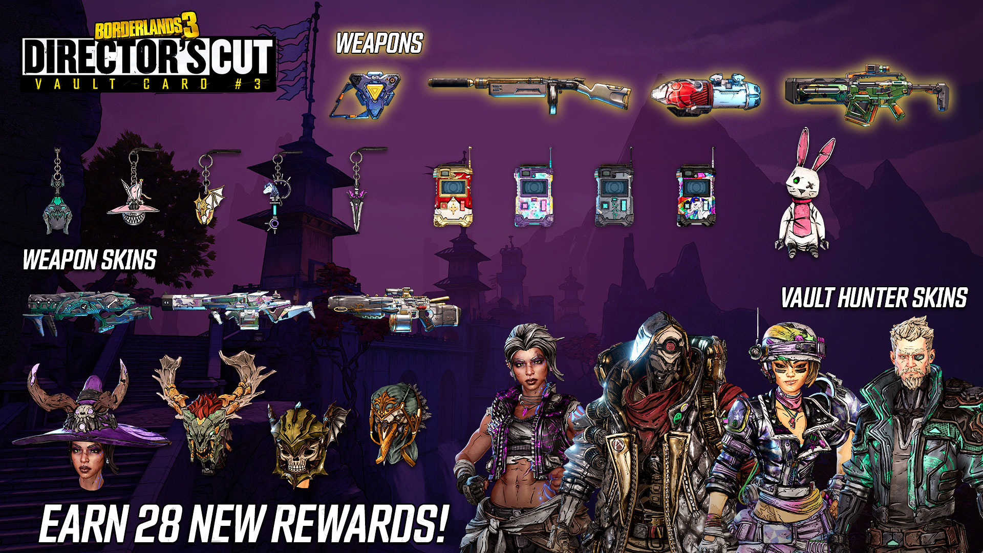 Borderlands 3's Director's Cut adds diamond keys and a new loot armory