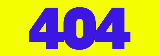 404 purple on yellow