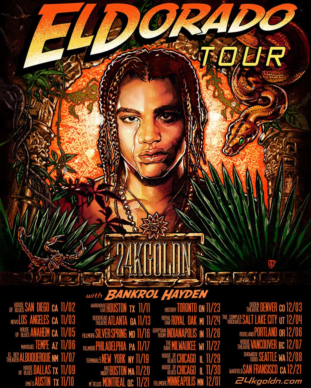 El Dorado Tour Poster