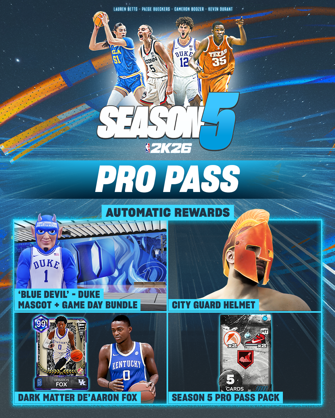 Season Pass 5 - Automatic Rewards