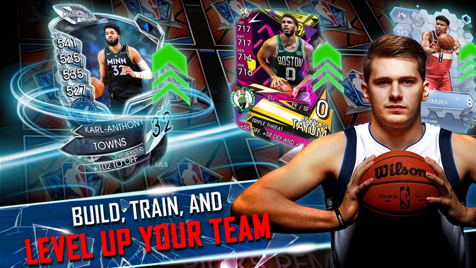 NBA SuperCard Build, Train, Level Up