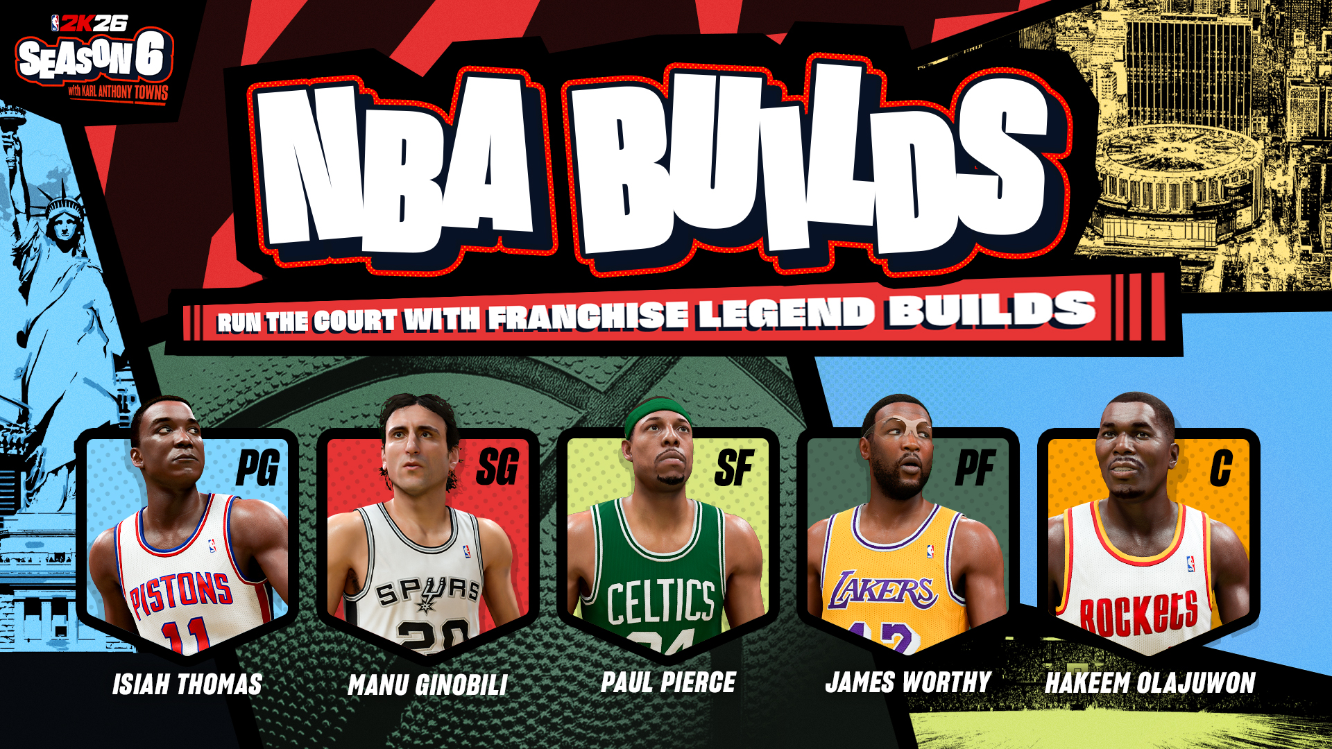 NBA BUILDS