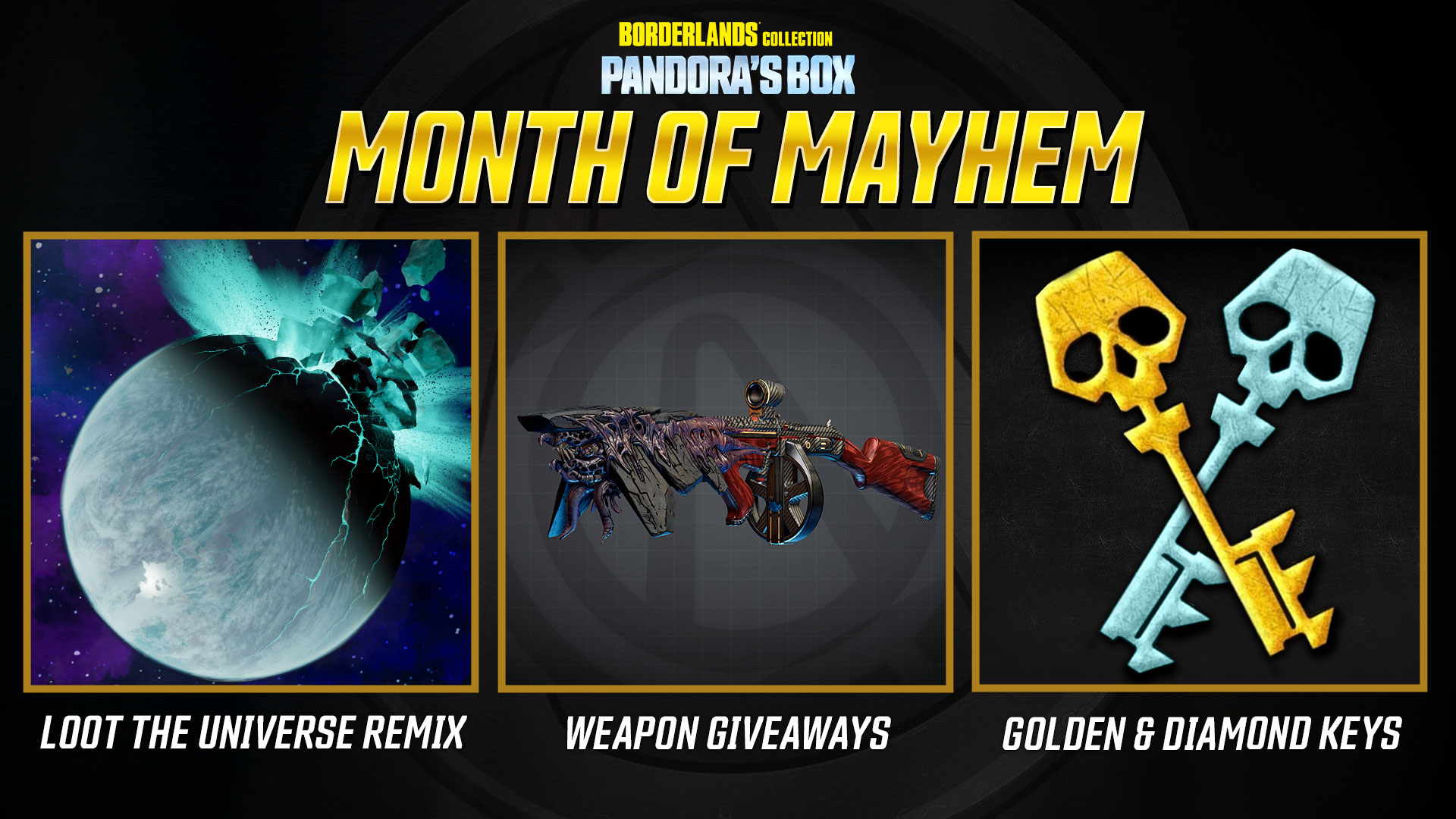 Borderlands 2 - Golden Chest (Example loot) 