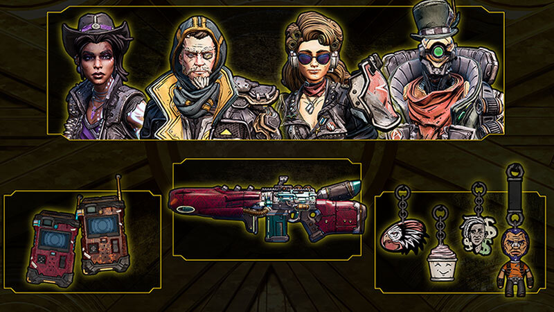 Borderlands 3 Heroes Cosmetics