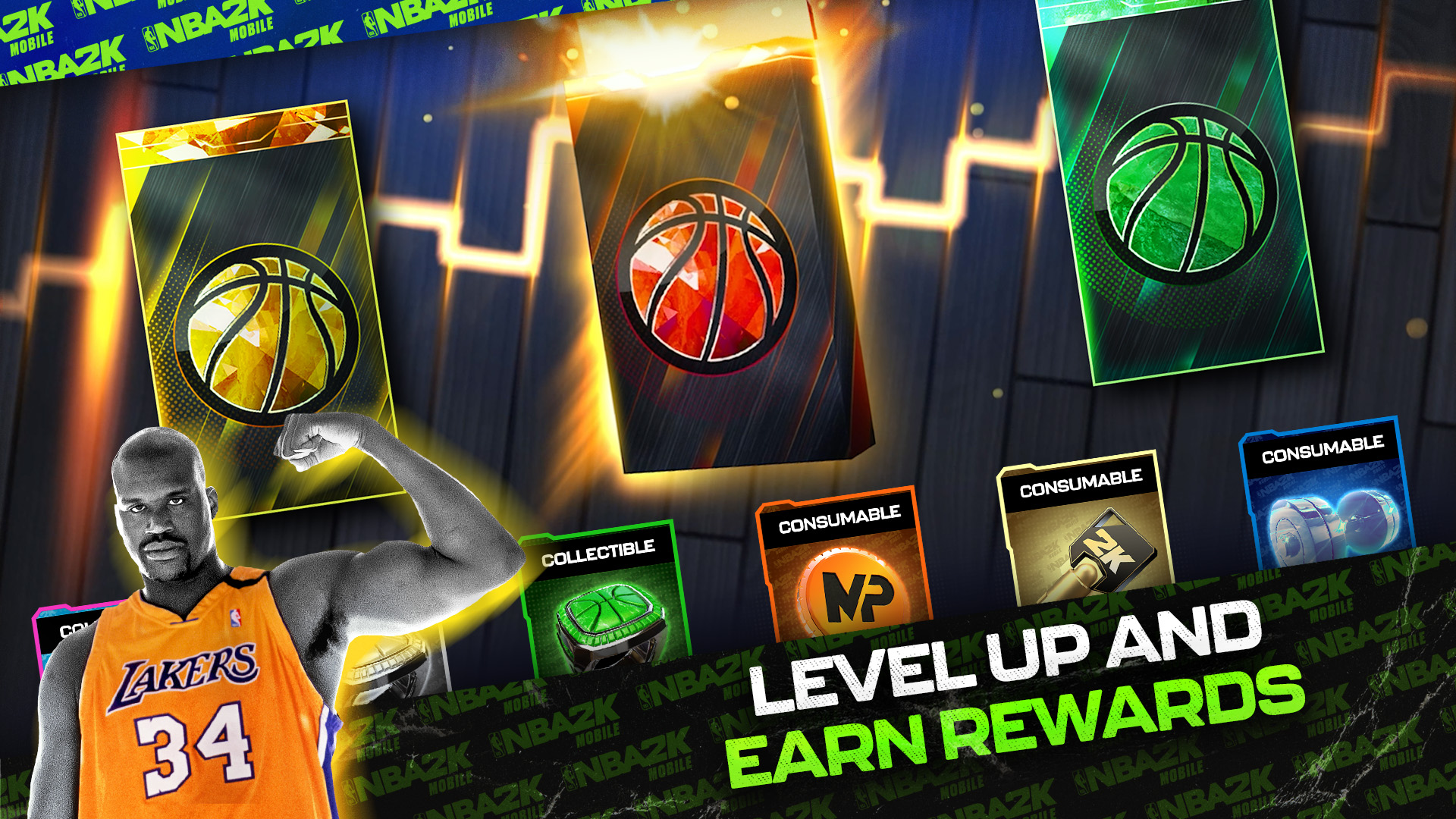 Level up and Earn Rewards