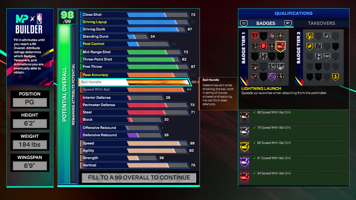 NBA 2K25: MyPlayer Builder, Rozet ve yeni Takeover rehberi