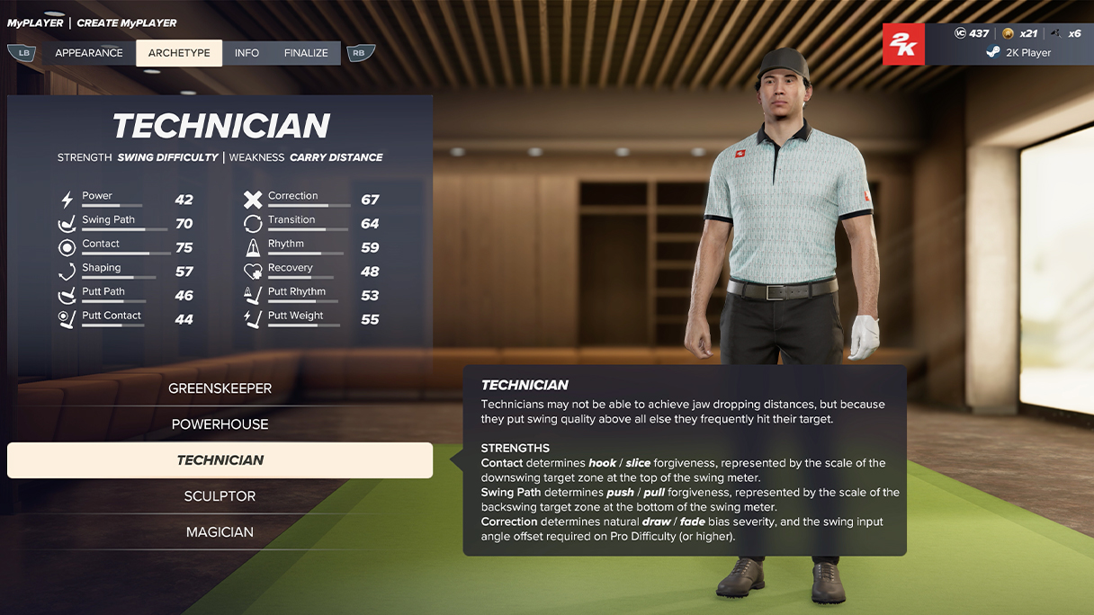 PGA TOUR 2K25 Technician