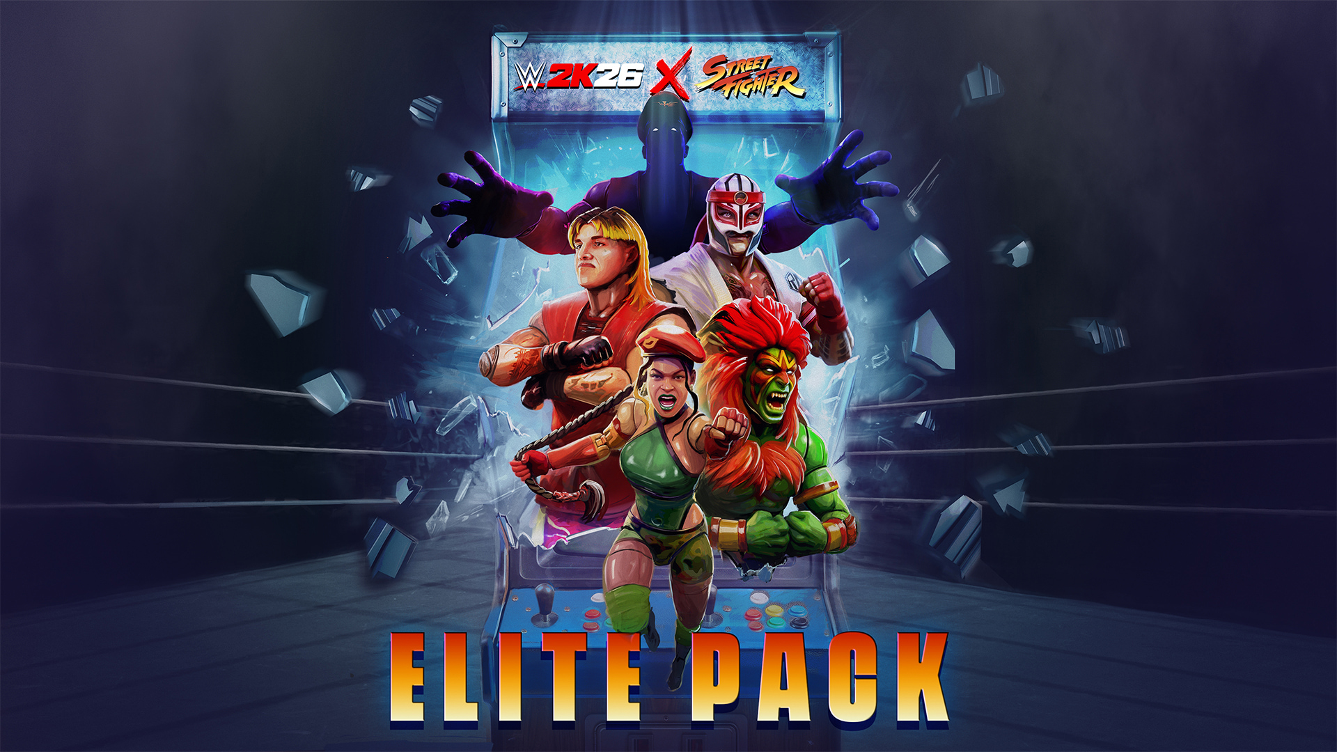WWE 2K26 x Street Fighter Elite Pack