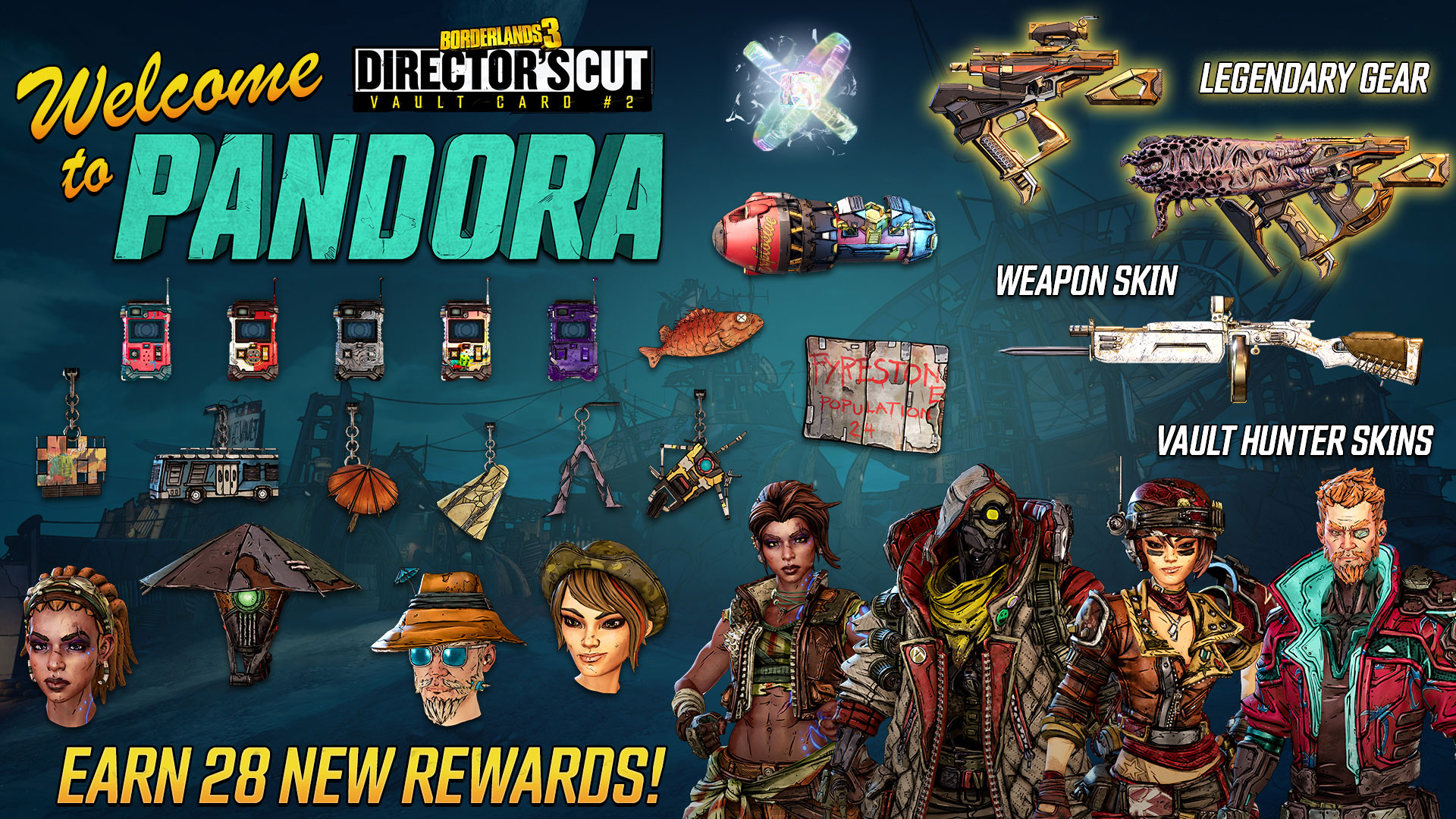 Borderlands 3's Director's Cut adds diamond keys and a new loot armory