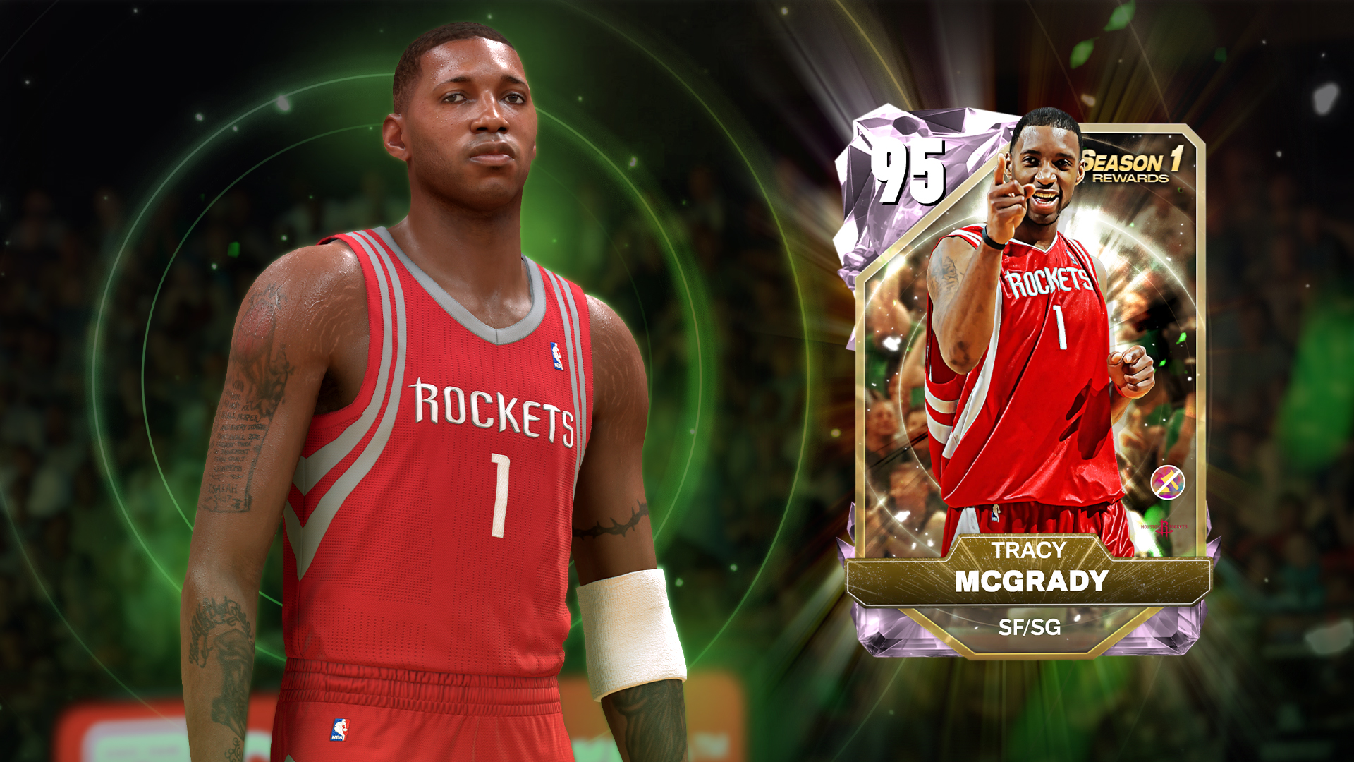 NBA 2K25 COURTSIDE REPORT SEASON 1 PINK DIAMOND T-MAC